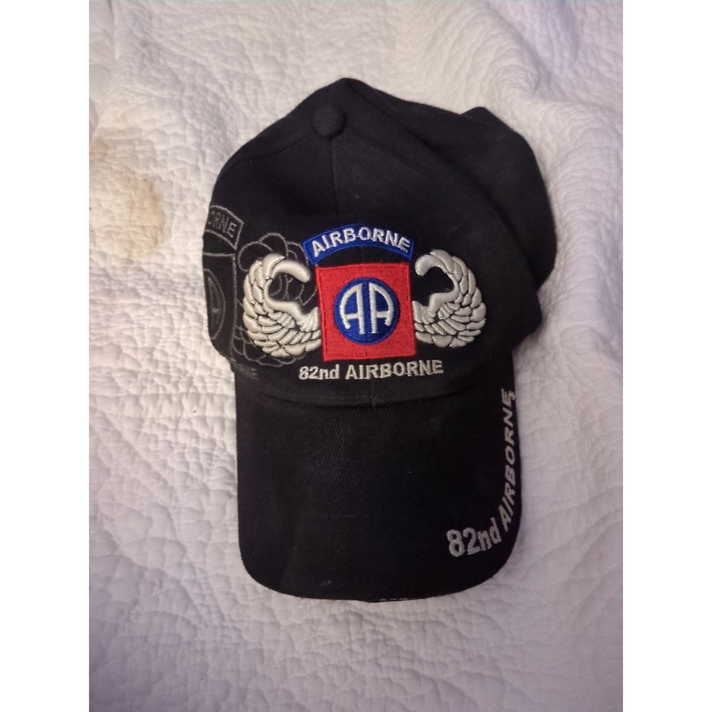 82nd Airborne Division "in Air On Land" Hat Cap Strapback(T-1)